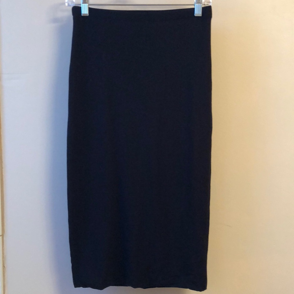 Fitted Midi Skirt